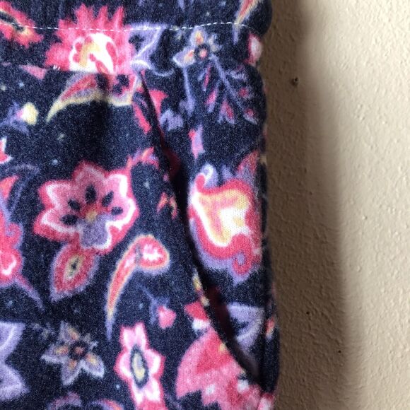 NWT Simply Southern Bloom Paisley Fleece Pajama Pants Size Large - Picture 8 of 11